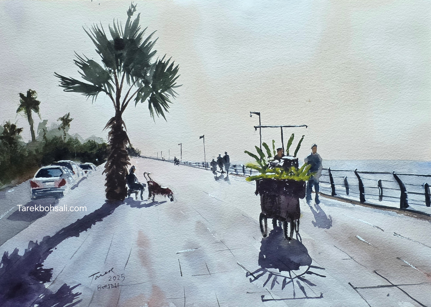 Hot day at the corniche