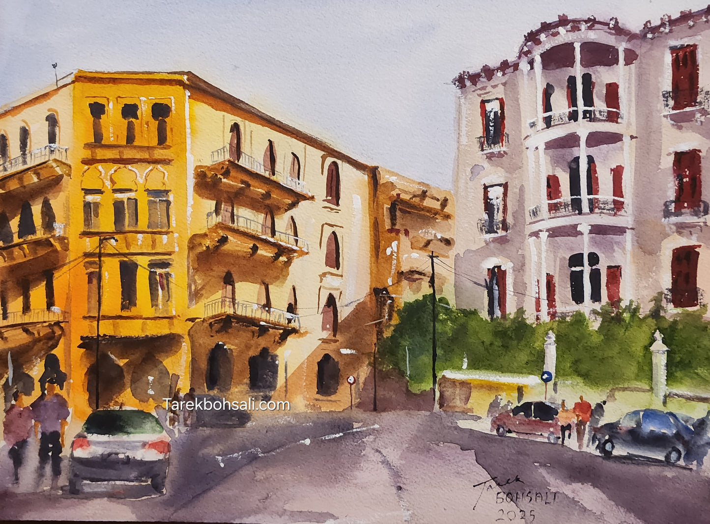 Masabneh building in Ashrafieh, Beirut