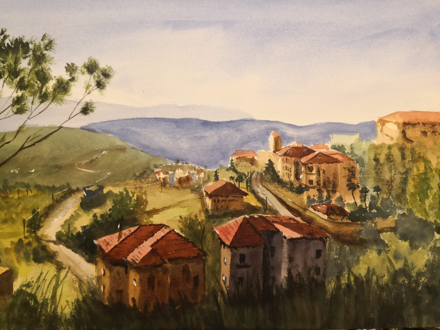 Valley view in Shanai