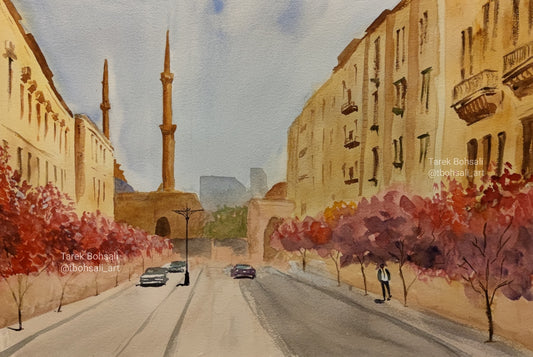 Beirut spring in Foch street