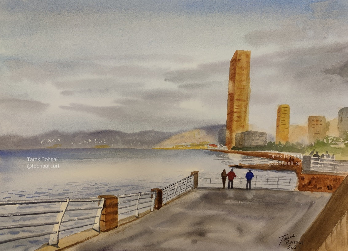 Late afternoon at Ain Mreiseh