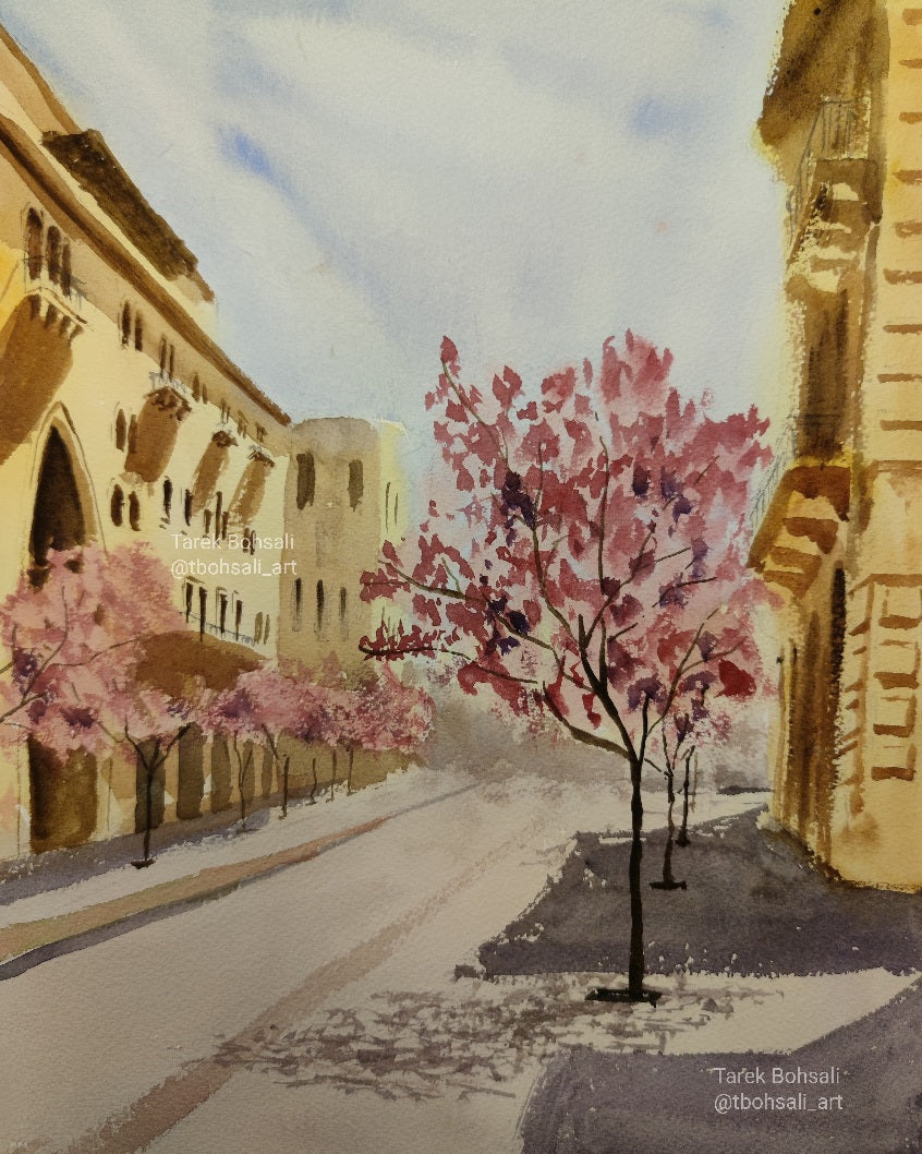Spring in Beirut Foch street #2