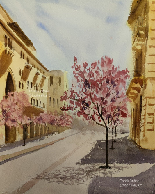Spring in Beirut Foch street #2