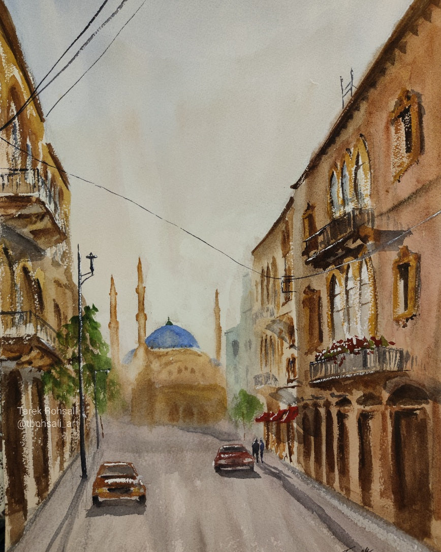 The beautiful Gouraud Street in Jemmayzeh