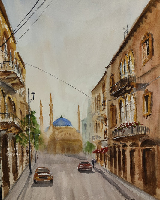 The beautiful Gouraud Street in Jemmayzeh