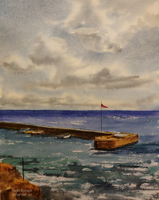 The fishermen port at Manara