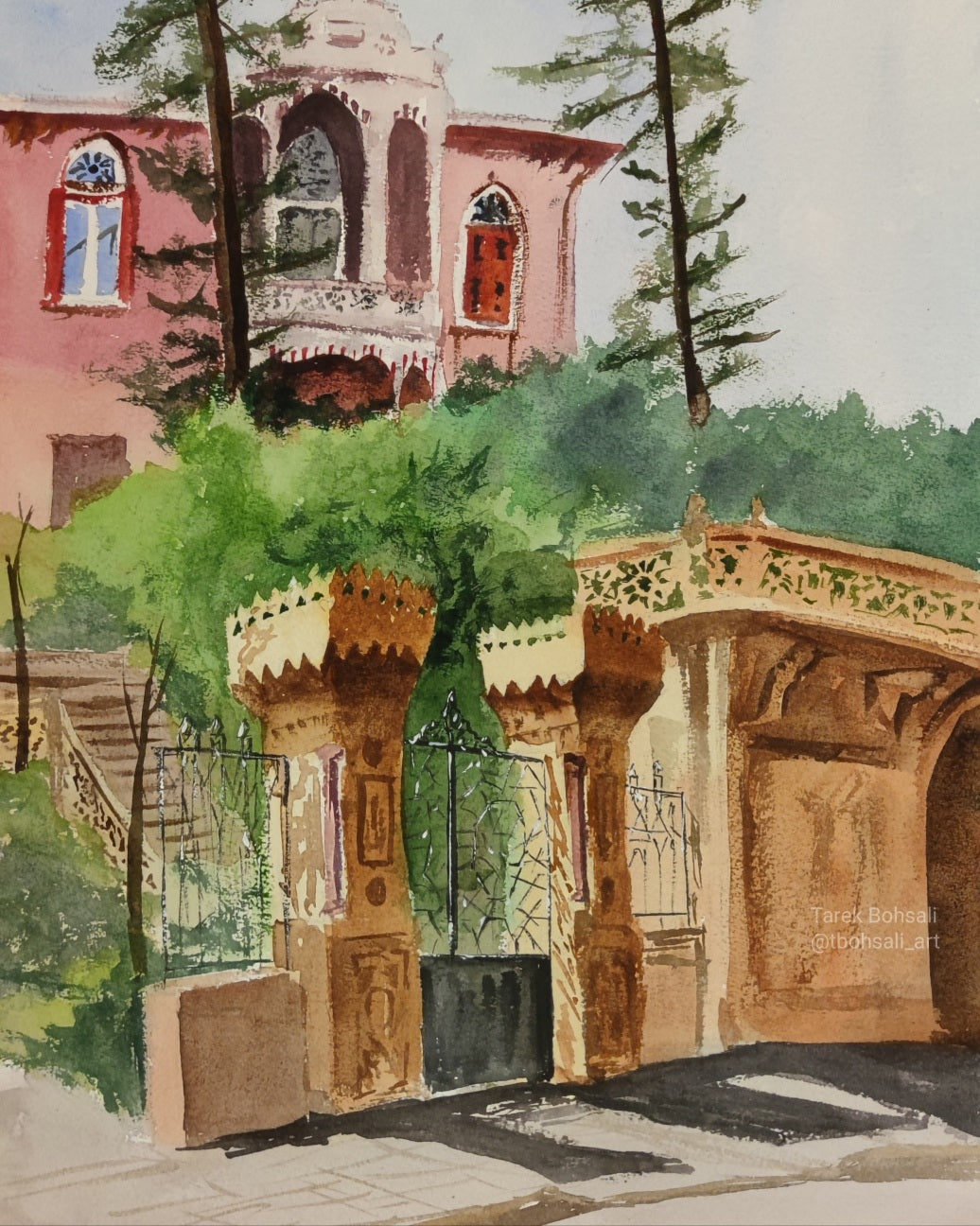 Daouk residence in Clemenceaux,Beirut