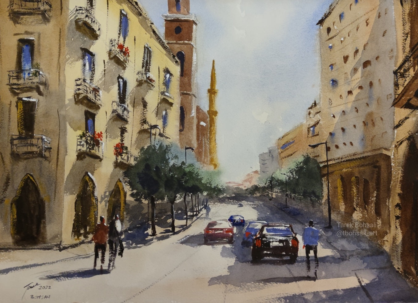 Riadh Solh Square Downtown Beirut