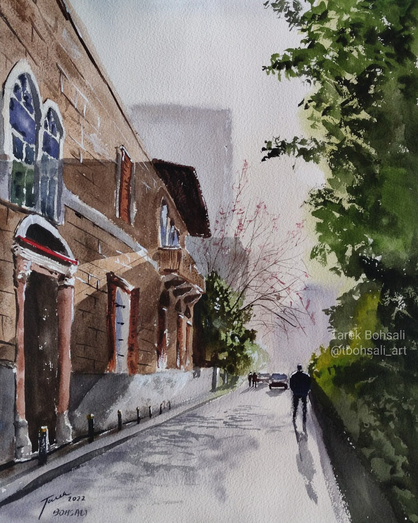 A hidden street in Mazraa