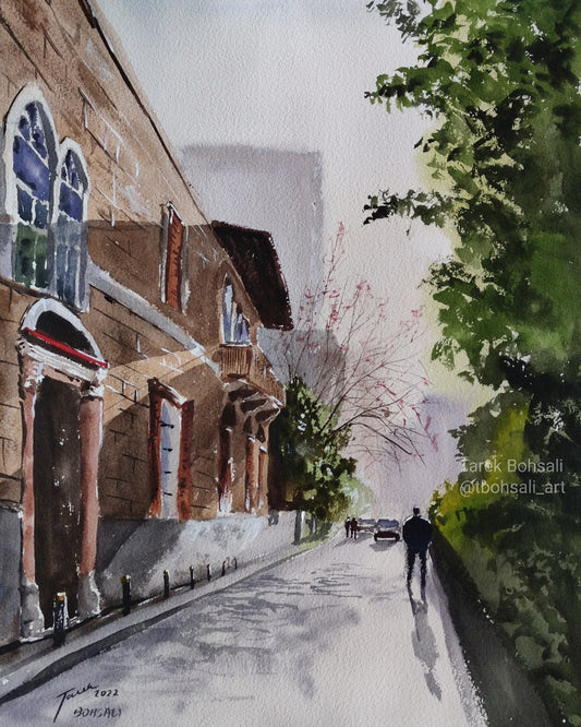 A hidden street in Mazraa