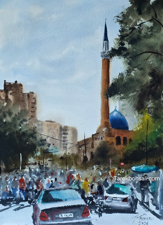 Sakieh mosque, Beirut