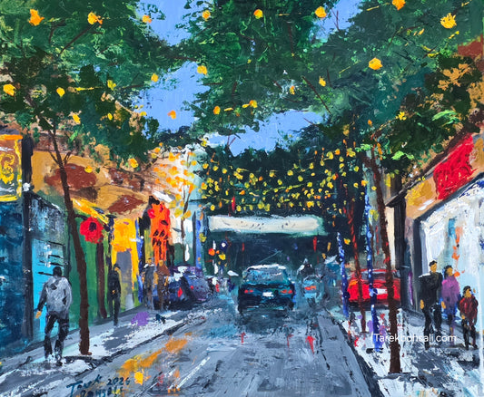 Beirut misses happiness.. From Jean D'arc Street