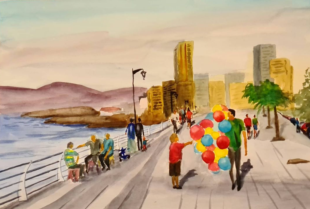 The balloon seller